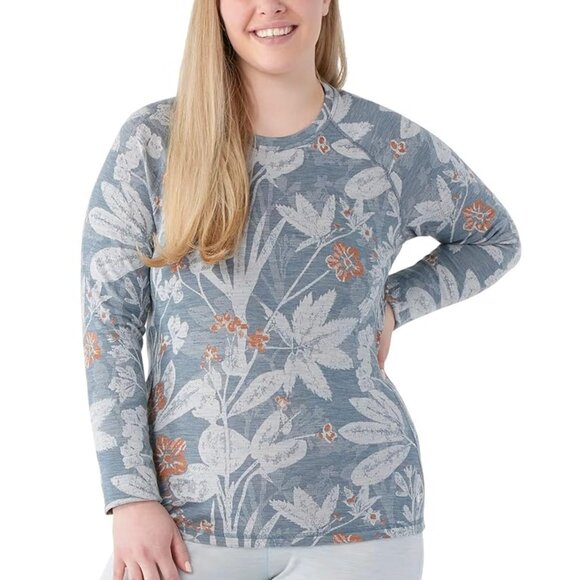 NEW SmartWool women Classic Thermal Base Layer Top -Merino Wool, Long Sleeve 253 - Picture 4 of 4